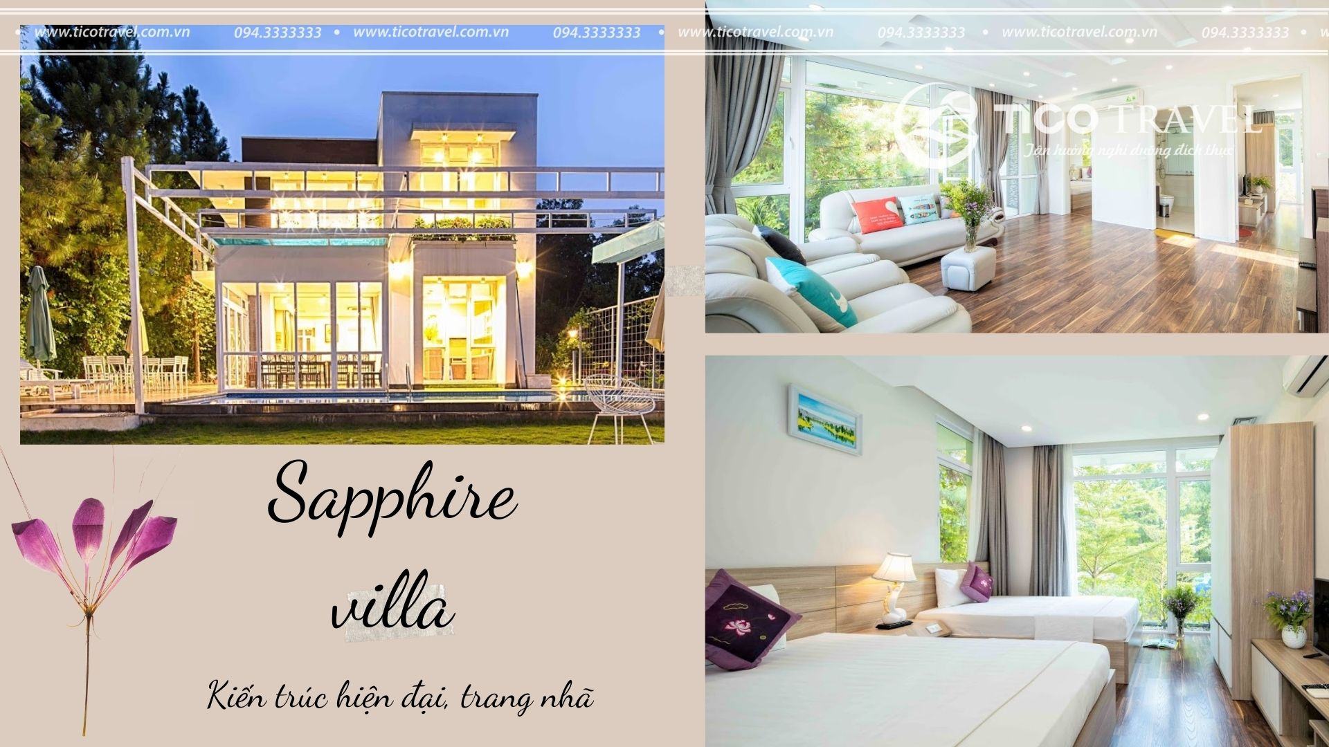 Sapphire Flamingo Đại Lải Villa