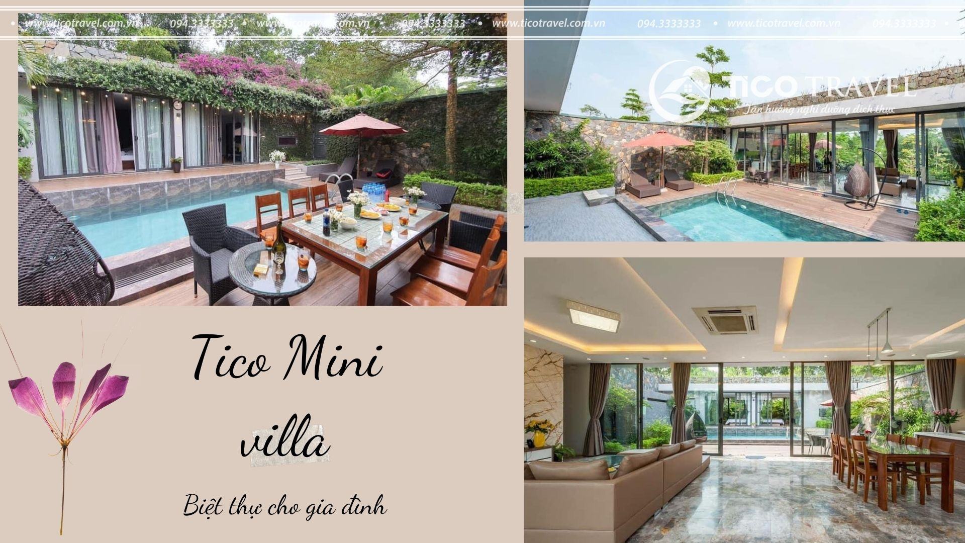 Mini villa Flamingo Đại Lải 