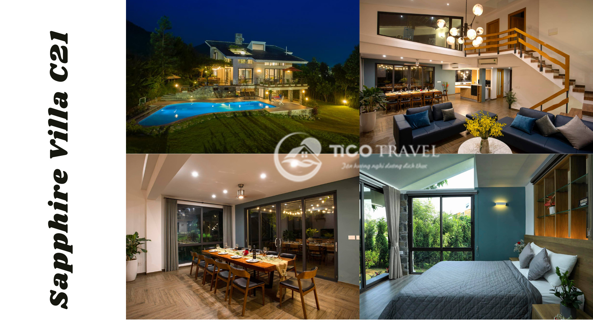 Villa Tam Đảo Tico 08 - Sapphire Villa C21 