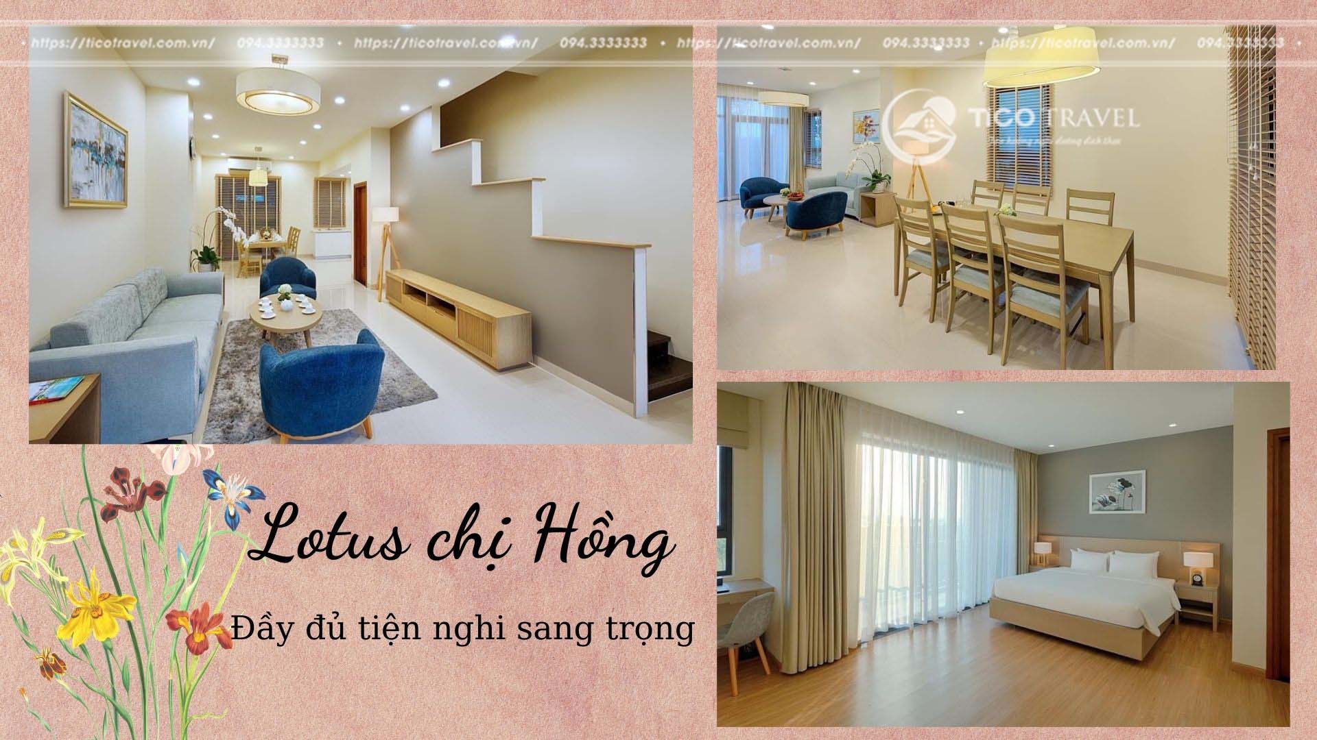 Villa Lotus chị Hồng Hạ Long