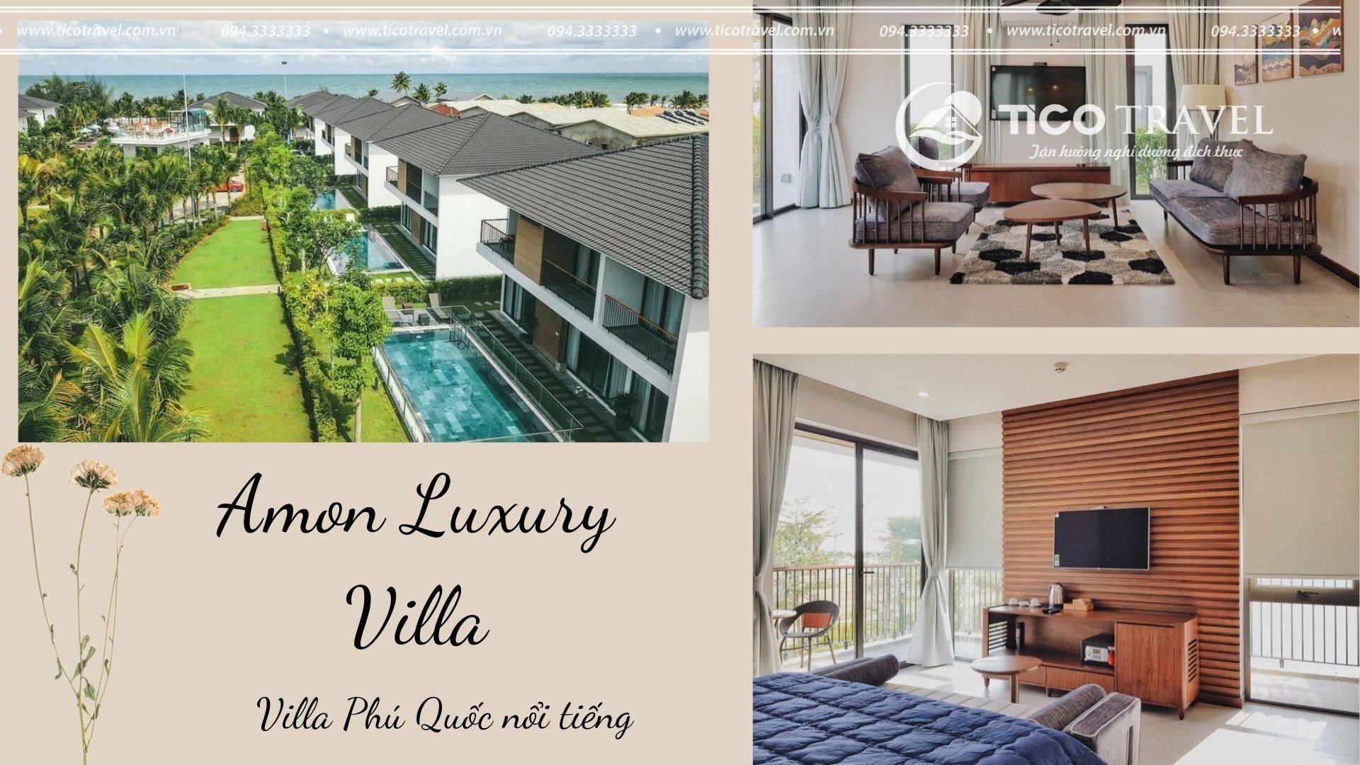 Biệt thự Phú Quốc Amon Luxury  