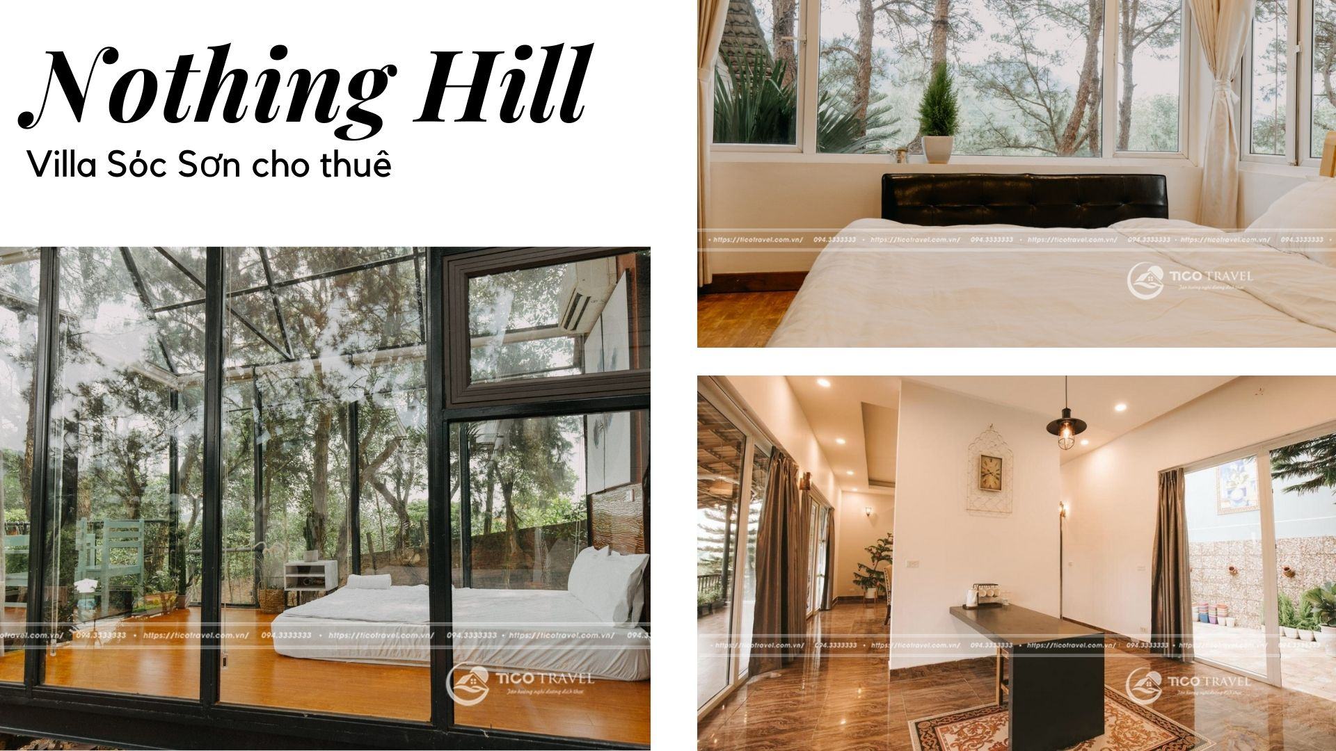 Villa Nothing Hill Villa Sóc Sơn có hồ bơi