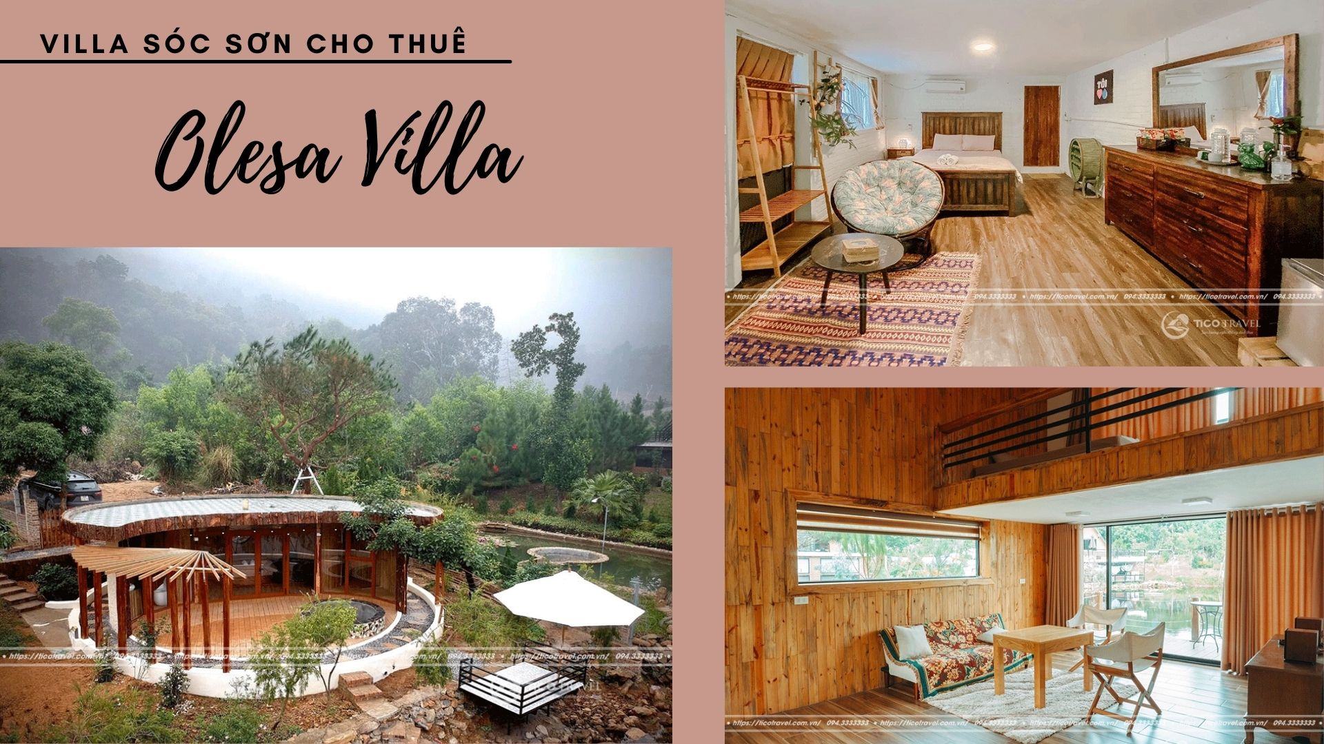 Olesa Villa - Villa Sóc Sơn giá rẻ