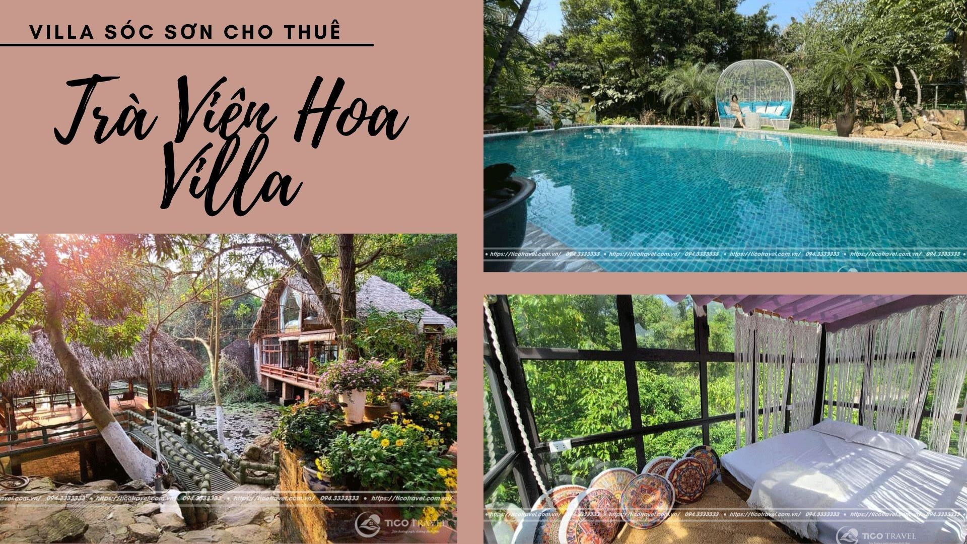 Trà Viên Hoa Villa Sóc Sơn