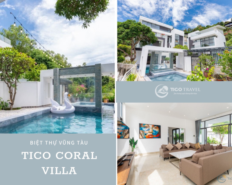 Top 20 biệt thự villa Vũng Tàu giá rẻ gần biển có hồ bơi