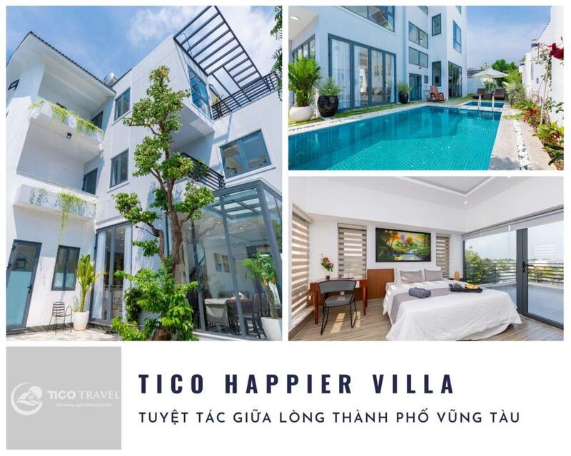 Top 20 biệt thự villa Vũng Tàu giá rẻ gần biển có hồ bơi