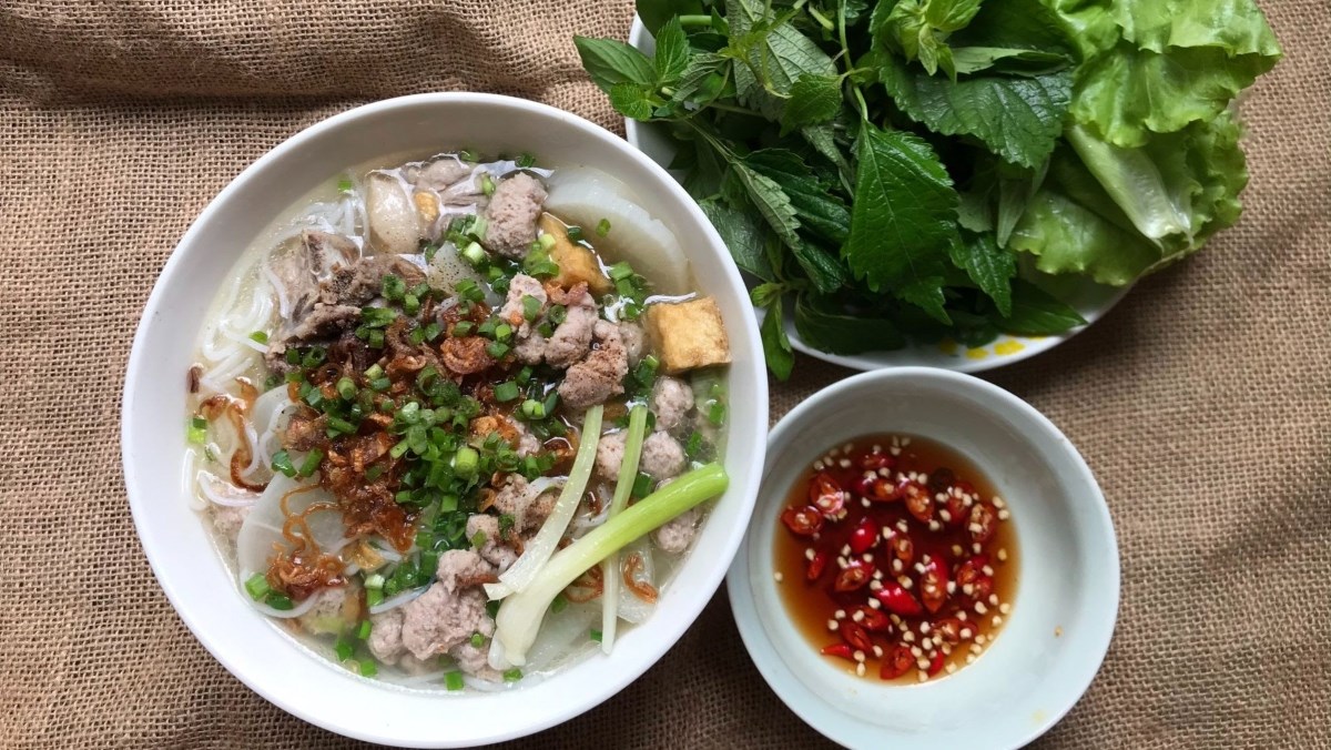 Bún mọc - món ăn nổi tiếng của Ninh Bình
