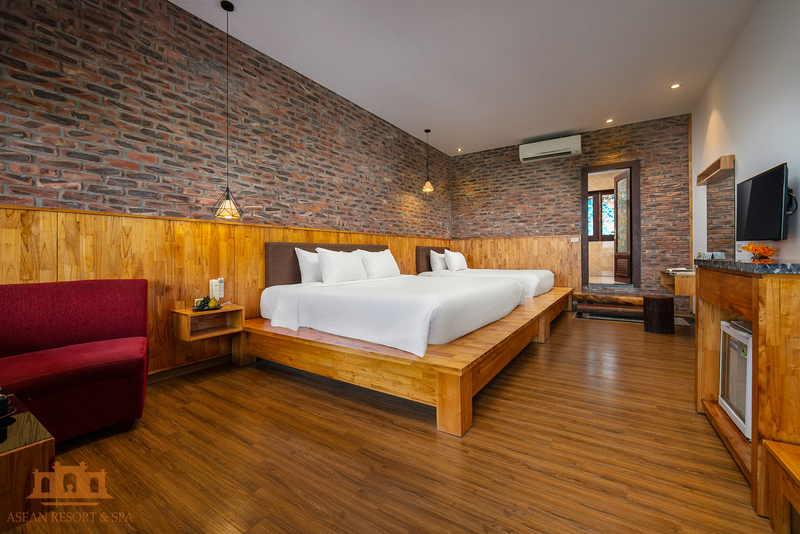 Asean Resort - Khu nghỉ dưỡng mang phong cách làng quê Việt
