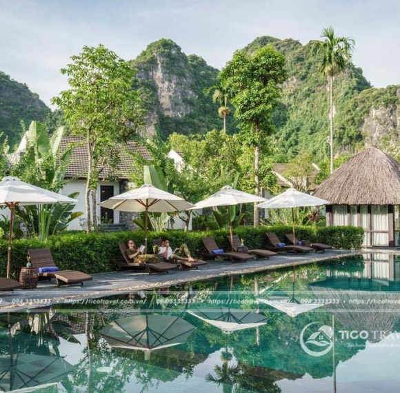 ARAVINDA RESORT NINH BÌNH (CÓ BỂ BƠI NƯỚC NÓNG)