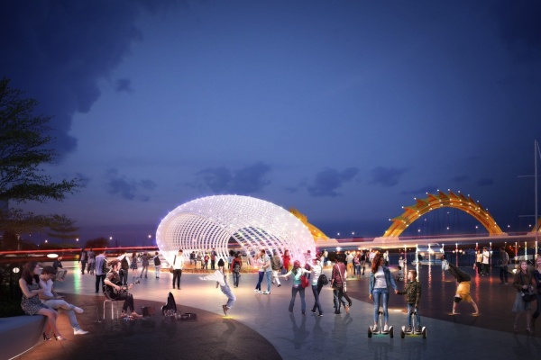 Phố đi bộ Bạch Đằng điểm đến vui chơi nhộn nhịp được giới trẻ yêu thích