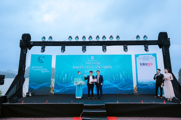 Lalago Vinh Dự Nhận Giải Thưởng “Đại Lý Xuất Sắc Nhất Năm 2025” Từ Catherine Cruises