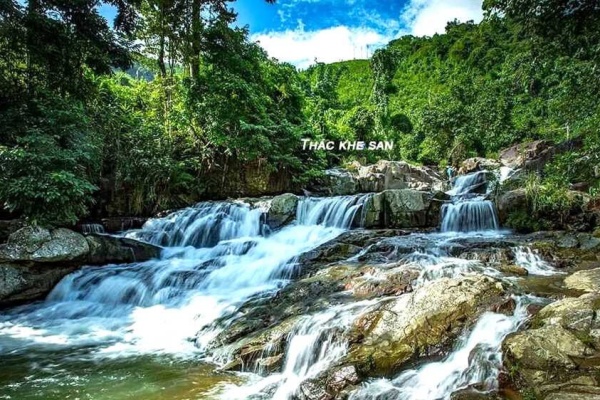 Thác Khe San: Dòng thác hai tầng giữa núi rừng Tiên Yên