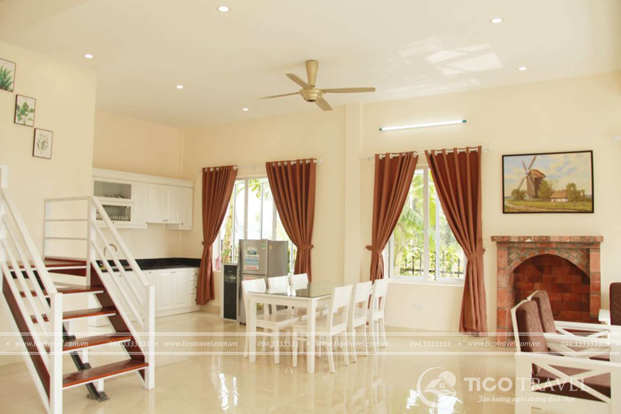 VILLA HÒA BÌNH TICO 07 CASA VILLA