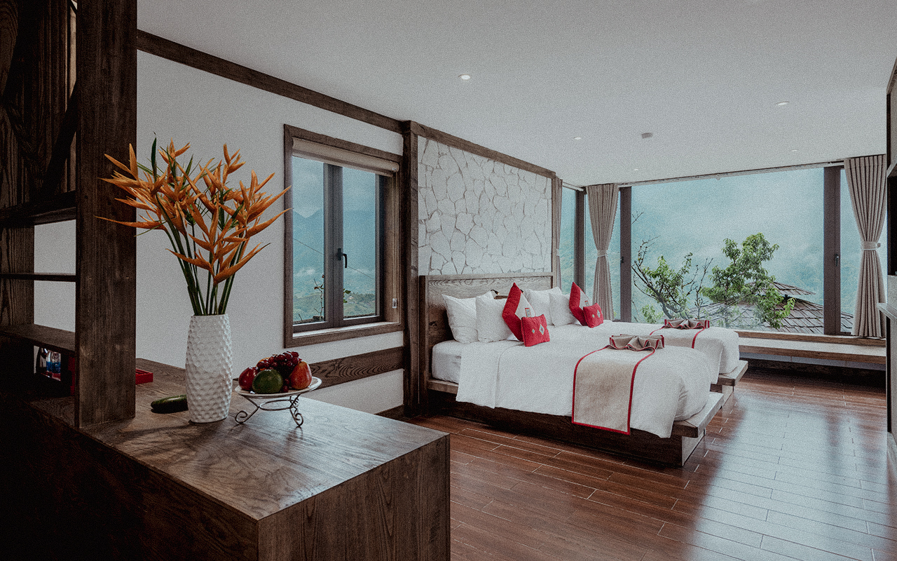 Hạng phòng Superior sở hữu thiết kế tinh gọn, ấm cúng