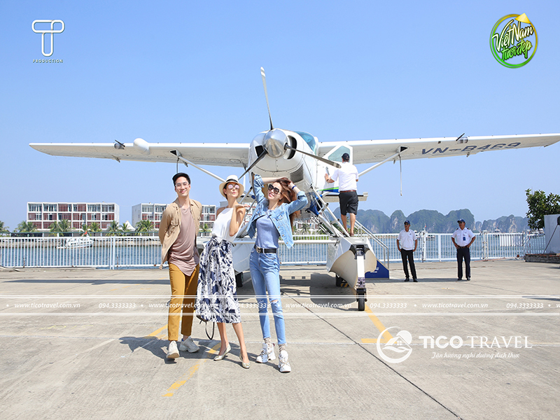 Thủy Phi Cơ Hạ Long thăm Vịnh