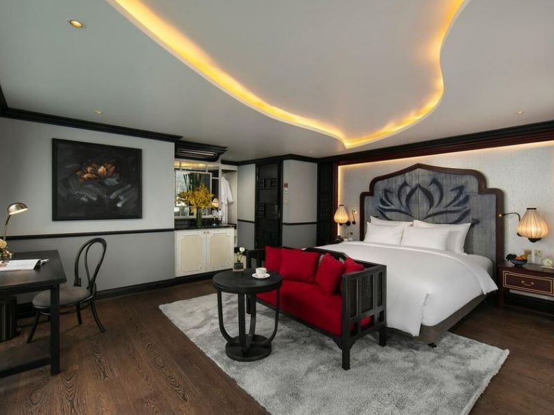 Phòng ngủ trên du thuyền La Pinta thiết kế thời thượng