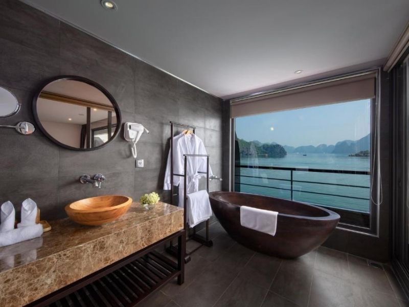 Phong cách tuyệt đẹp từ bên trong du thuyền Scarlet Pearl