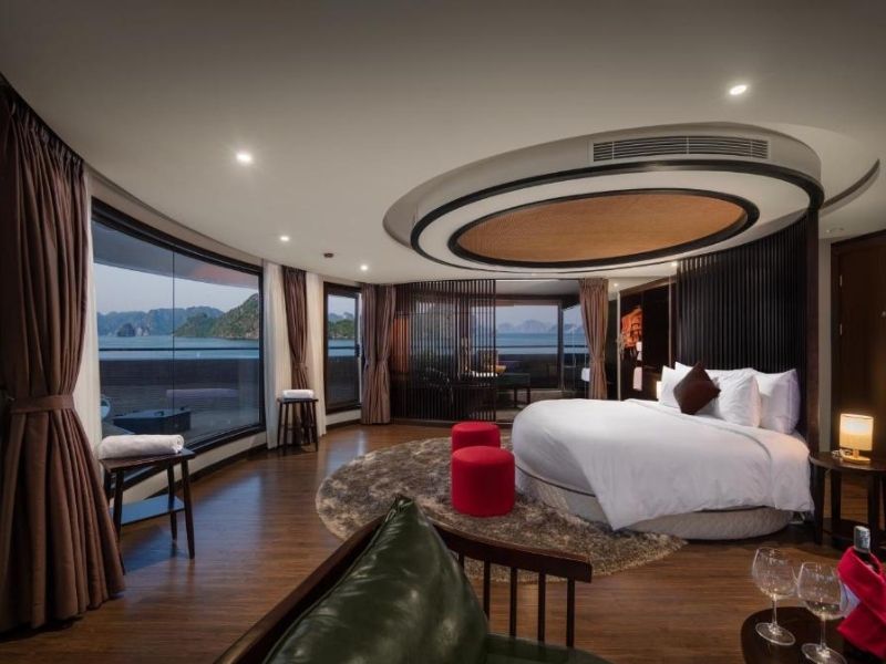 Hạng phòng Suite Onyx Pearl trên du thuyền Scarlet Pearl