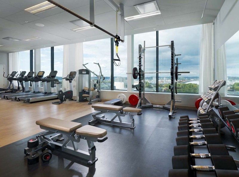 Phòng Gym & Fitness dành cho du khách rèn luyện sức khỏe