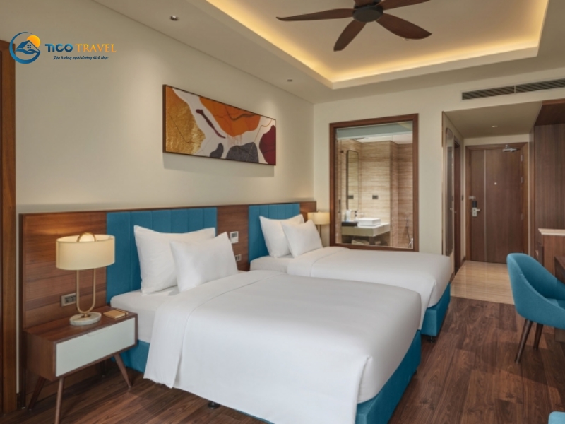 Hạng phòng Suite Double/Twin với diện tích 65m2 được thiết kế vô cùng tinh tế