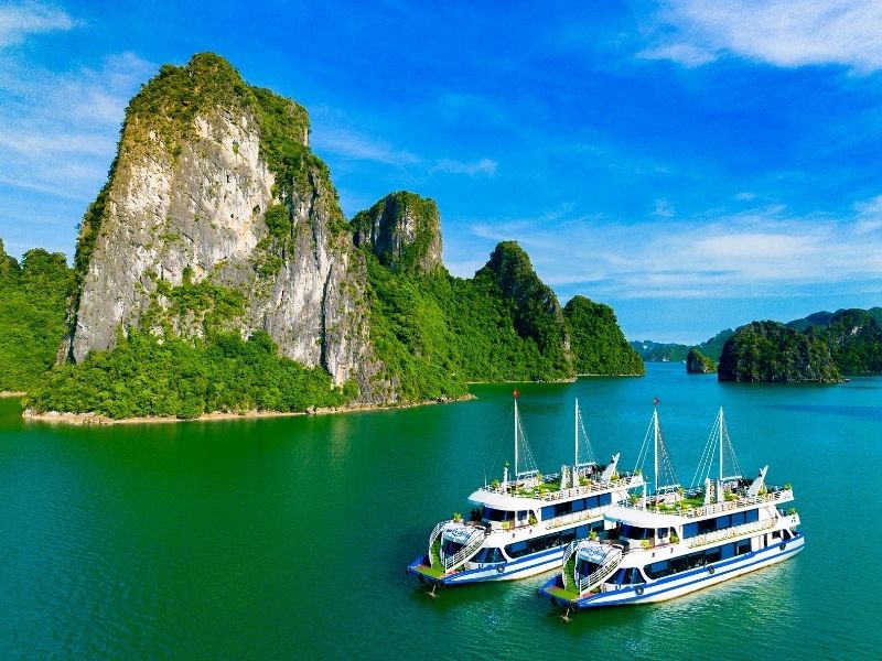 Du thuyền Queen Cruises cùng với vẻ đẹp của vịnh