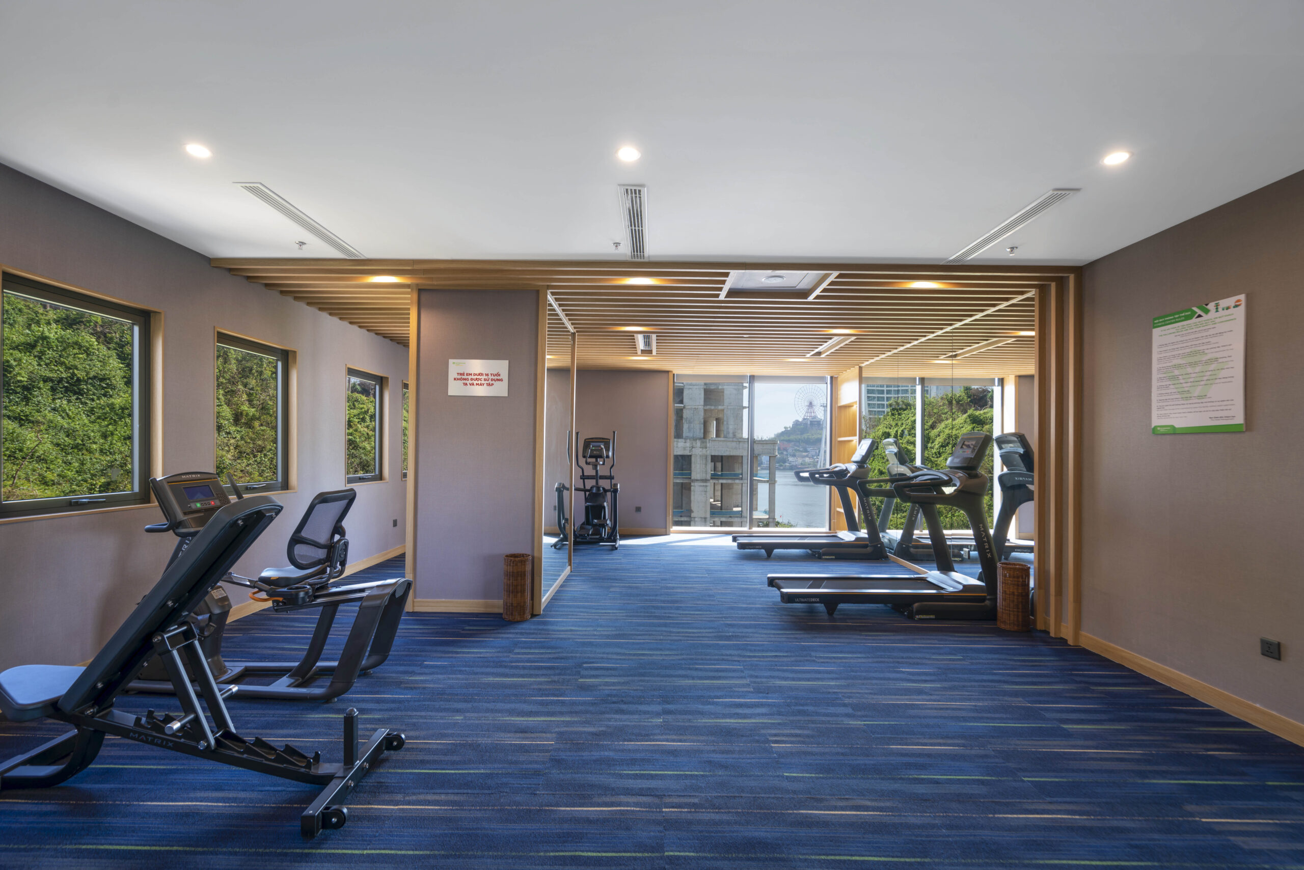 Phòng gym khách sạn Wyndham Garden Legend Hạ Long