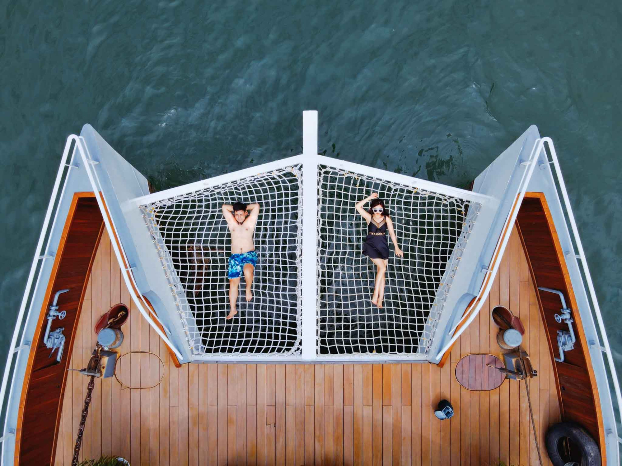 Trải nghiệm độc đáo với lưới thư giãn Lounge Nets