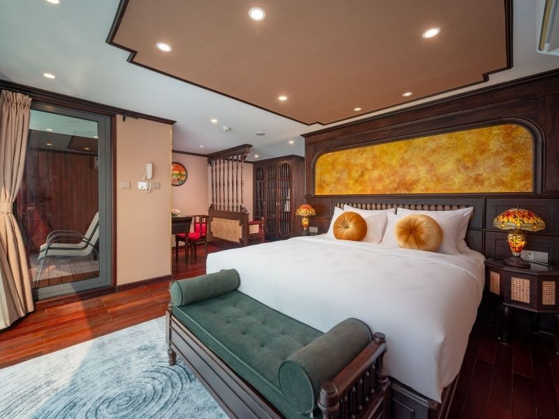 Hạng phòng Excutive Suite trên du thuyền Indochine Grand