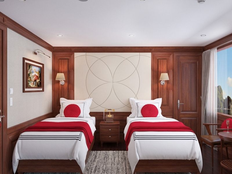 Deluxe Suite với đầy đủ tiện nghi, view hướng biển