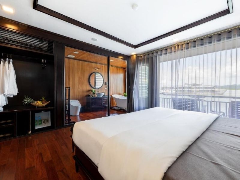 Princess Suite là lựa chọn lý tưởng cho các cặp đôi hoặc nhóm 2 khách mong muốn kết hợp giữa nghỉ dưỡng sang trọng và mức chi phí hợp lý.