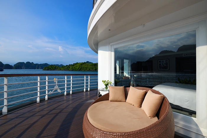 Captain’s View Grand Suite không gian đẳng cấp, trang bị tiện nghi chuẩn
