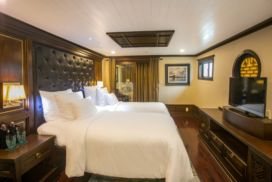 Junior Suites nằm ngay tầng 1, diện tích khoảng 38m2