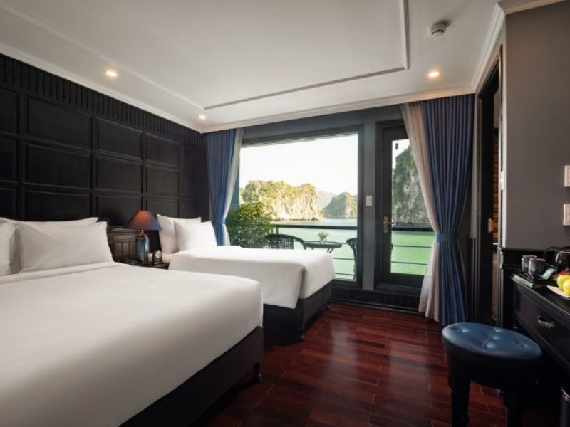 Triple Suite - Không gian phòng mang phong cách sang trọng, ấm cúng với nội thất cao cấp