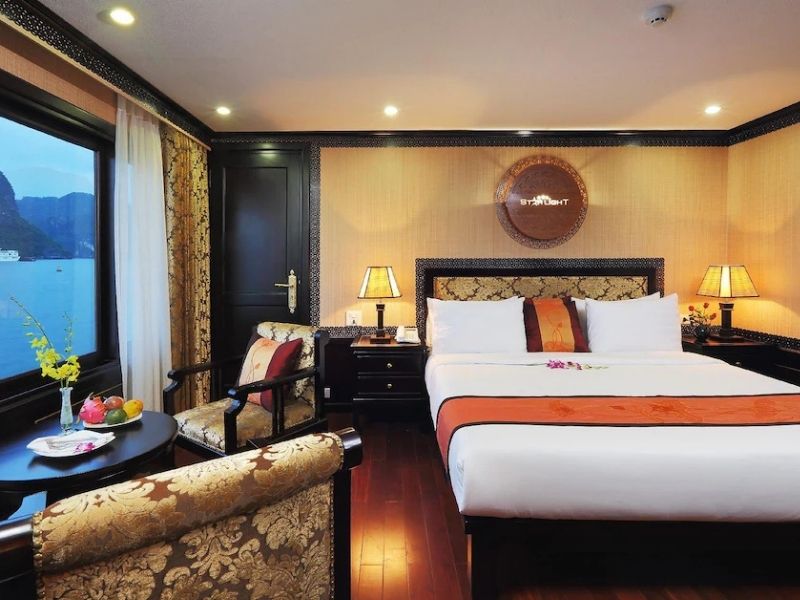 Phòng Deluxe là hạng phòng tiêu chuẩn được nhiều du khách lựa chọn