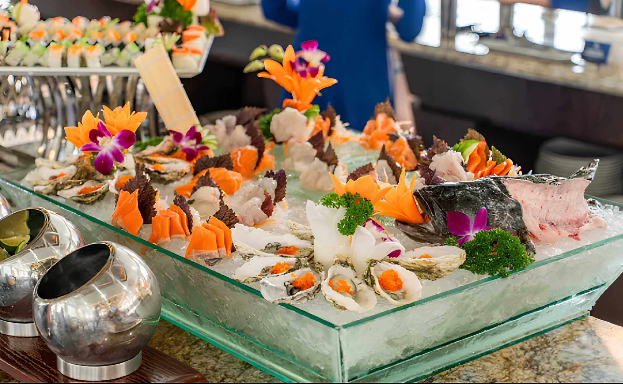 Tiệc buffet hải sản tươi ngon cao cấp trên du thuyền Symphony
