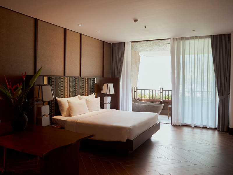 President Suite sở hữu diện tích lên đến hàng trăm mét vuông, phân chia khoa học