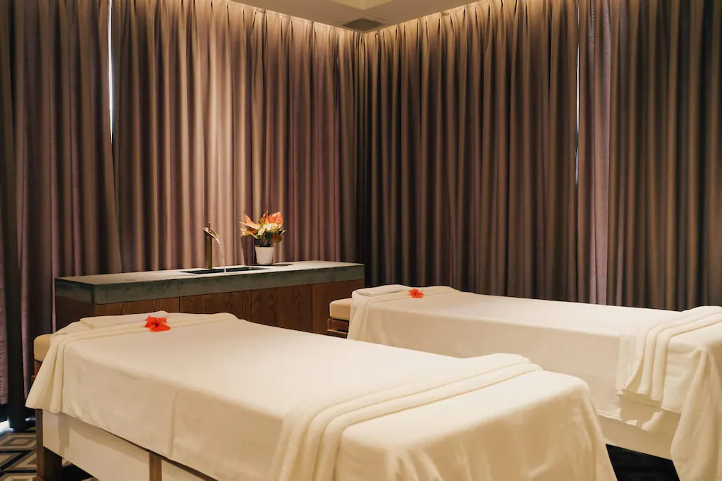 Phòng Spa mang thiết kế tinh tế để du khách thư giãn