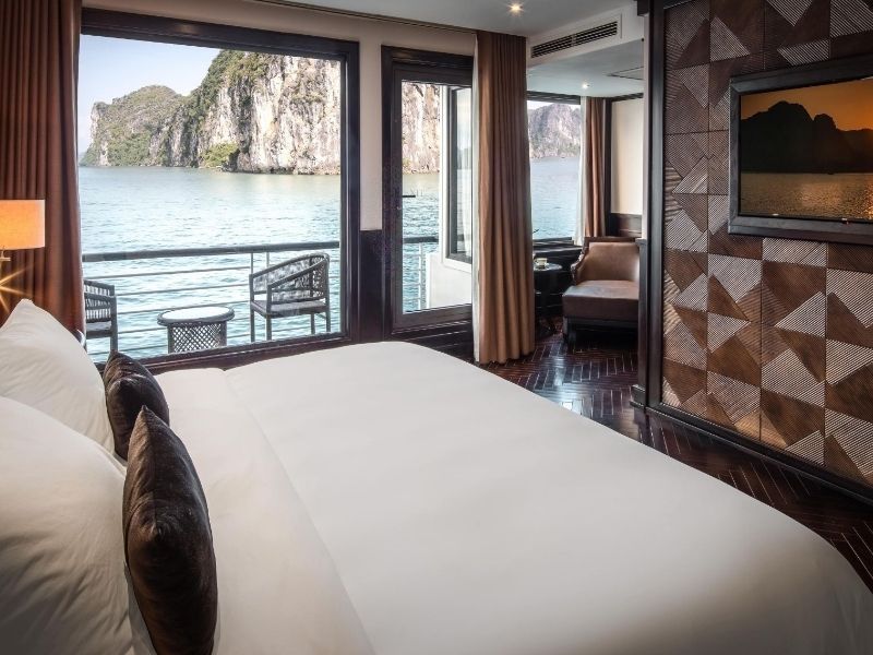Hạng phòng Deluxe là lựa chọn phù hợp với những du khách hướng tới sự sang trọng tiện nghi nhưng vẫn muốn tối ưu chi phí.