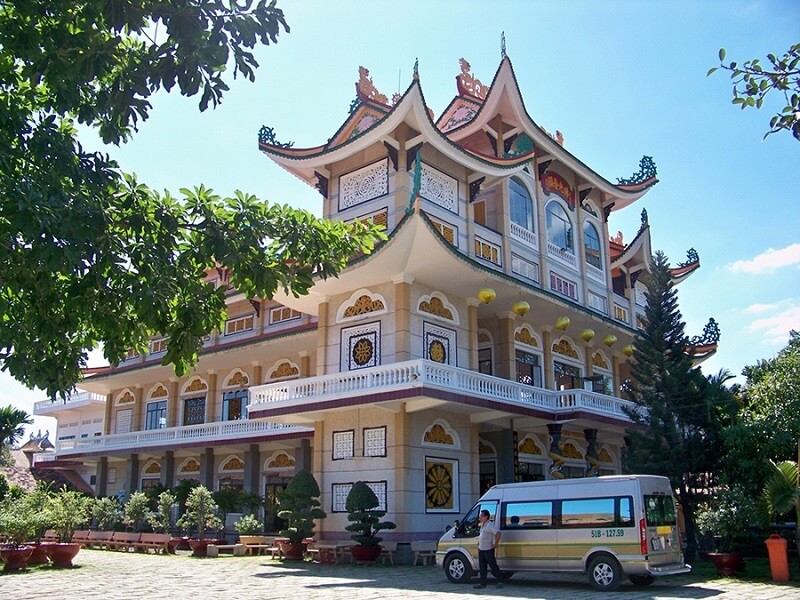 Chùa Bánh Xèo Vũng Tàu được xây dựng năm 1989