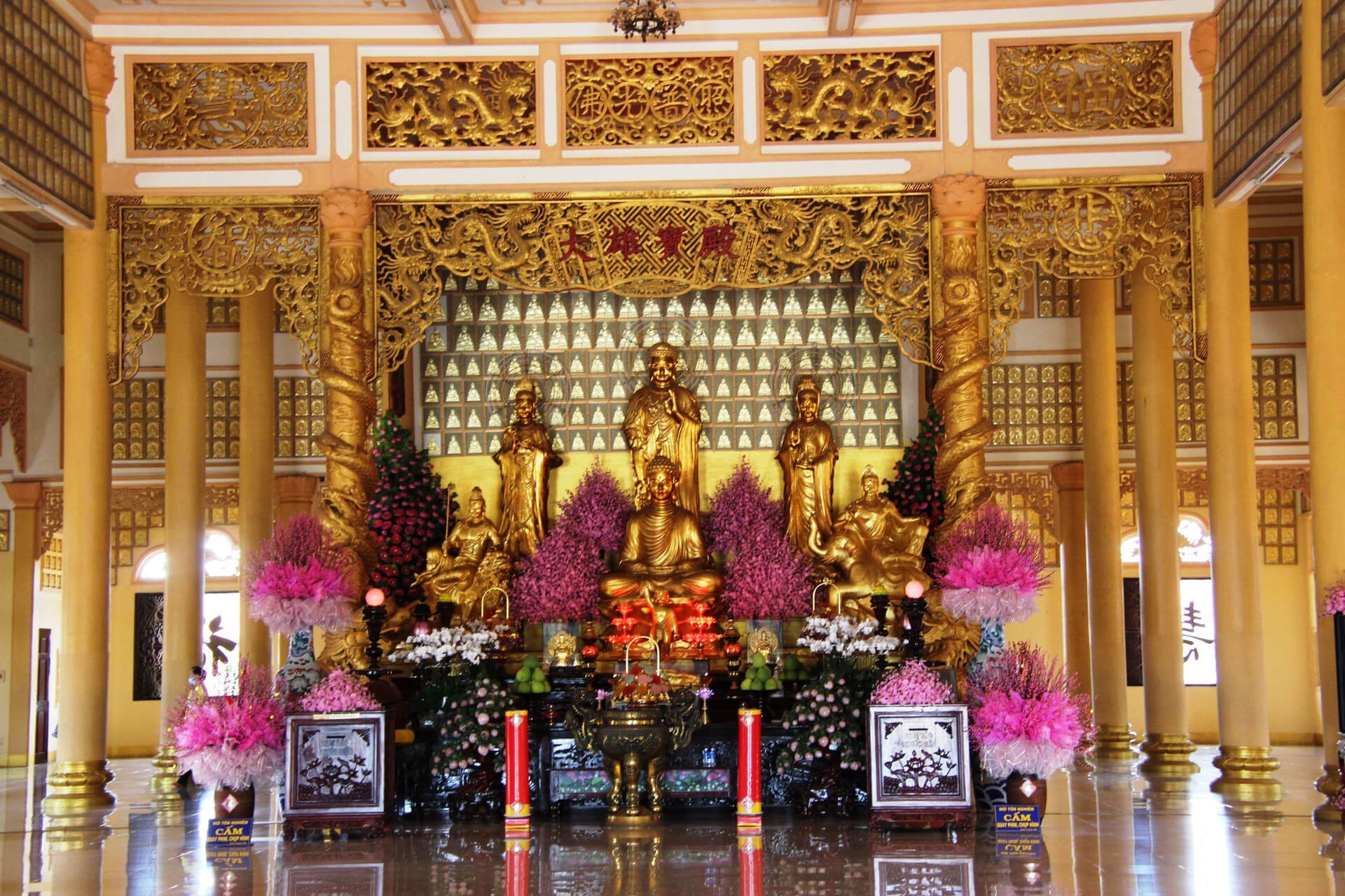 Chính điện chùa Đại Tòng Lâm Vũng Tàu