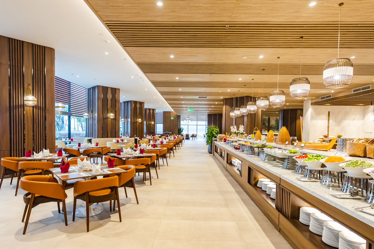 Nhà hàng buffet sang trọng