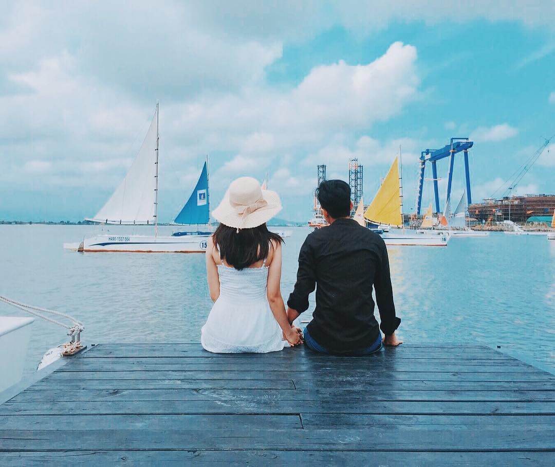 View biển và du thuyền tại Marina, đẹp mê hồn