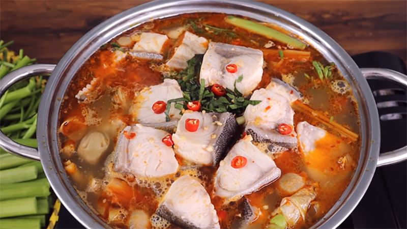 Lẩu cá bớp Phan Thiết