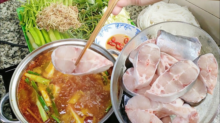 Lẩu cá bớp Phan Thiết