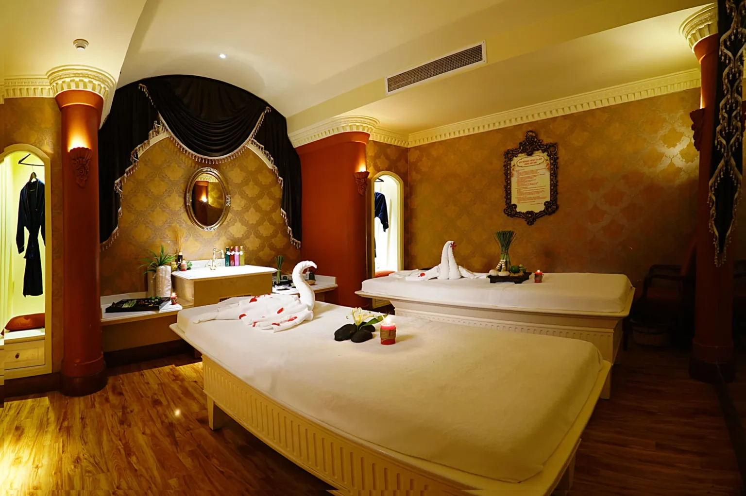 Phòng Spa thư giãn để nuôi dưỡng thân-tâm-trí