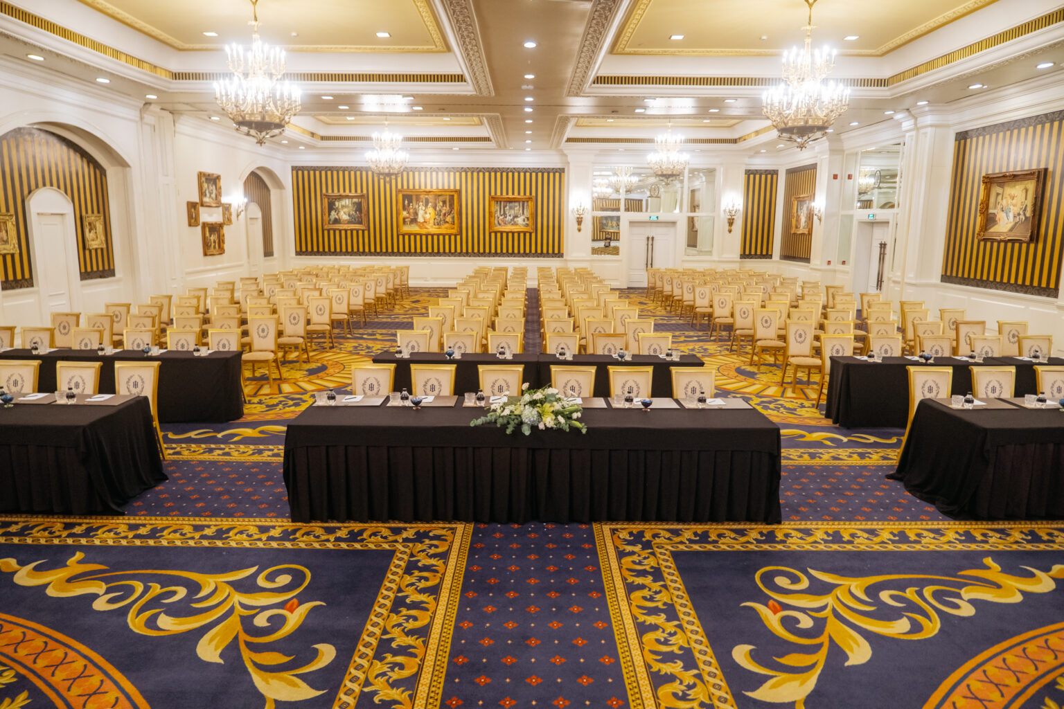Không gian hội nghị và sự kiện sang trọng mang phong cách châu Âu đặc trưng của The Imperial Hotel Vũng Tàu