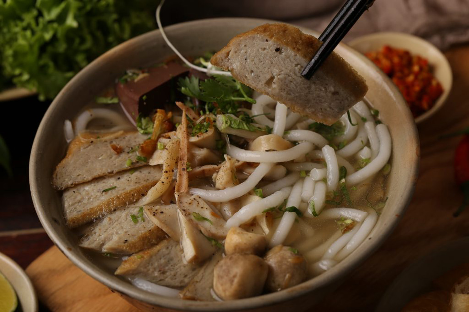 bánh canh chả cá Phan Thiết