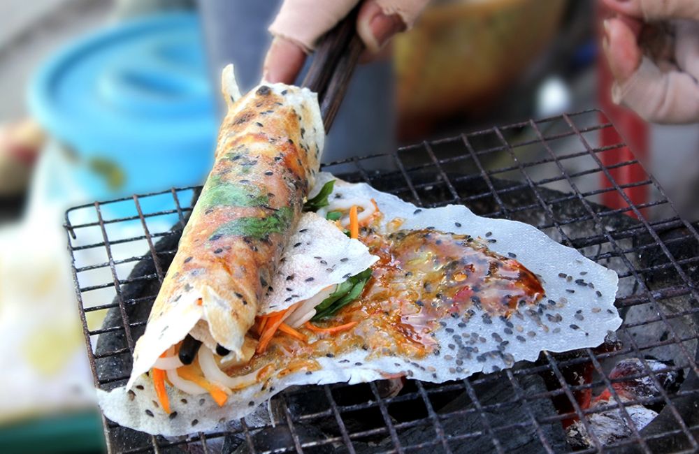 Bánh tráng mắm ruốc Phan Thiết