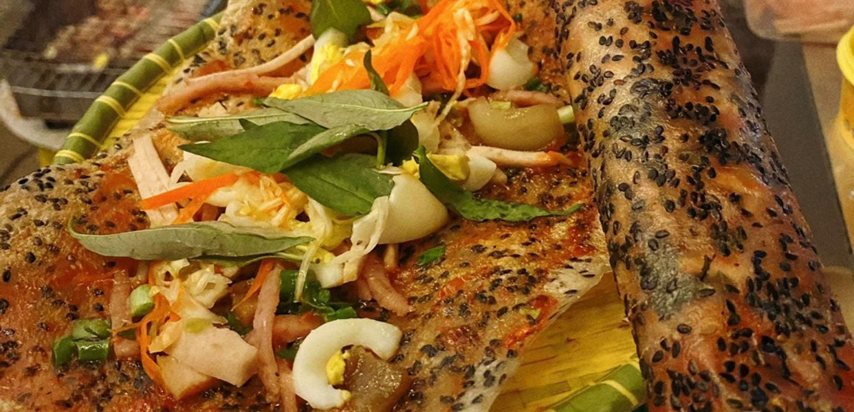 Bánh tráng mắm ruốc Phan Thiết
