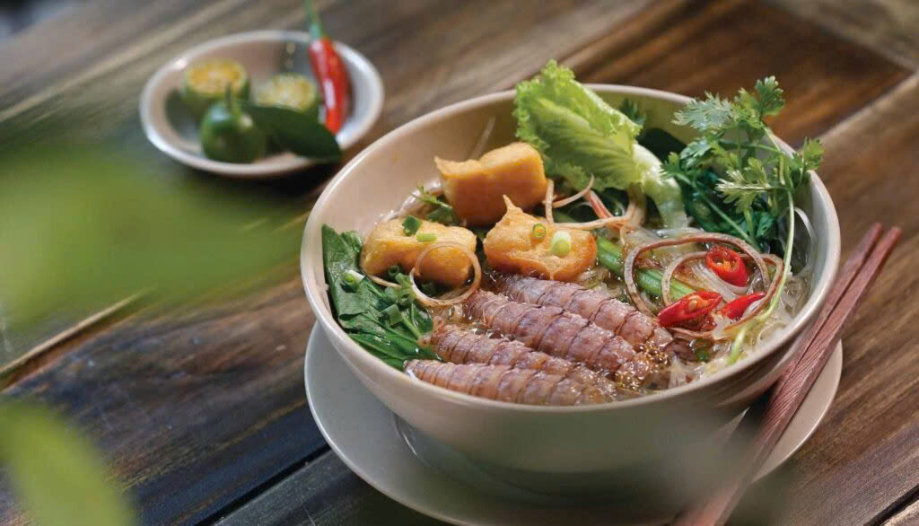 bún tôm tích Vũng Tàu